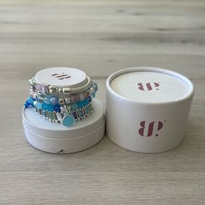 Bomb Party Coastal Elegance Bracelet Stack OS NWT IN BOX